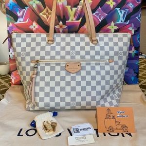 SOLD 💯 Auth Louis Vuitton Iena MM in Damier Azur